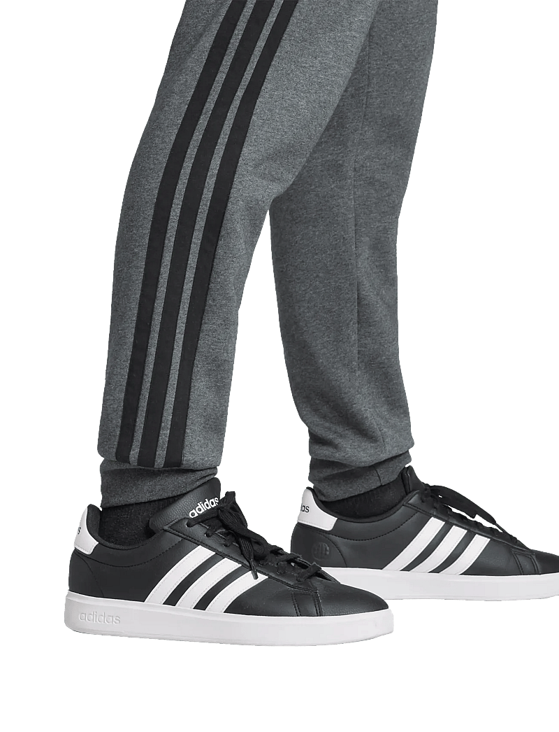 adidas Sportswear - M 3S FL TC PT - spodnie treningowe - dgreyh/black - 4