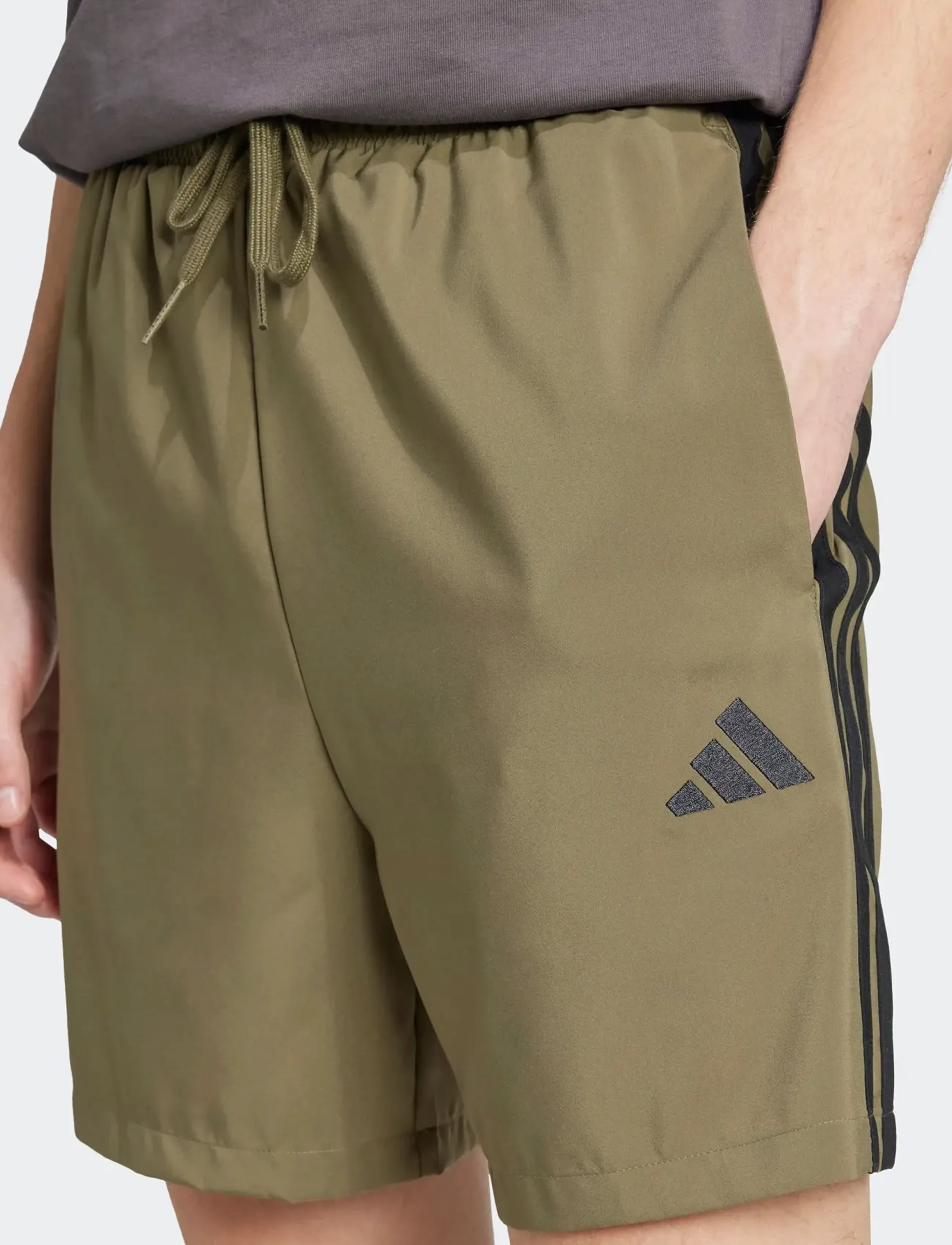 adidas Sportswear - M 3S CHELSEA B - shorts - olistr/black - 2