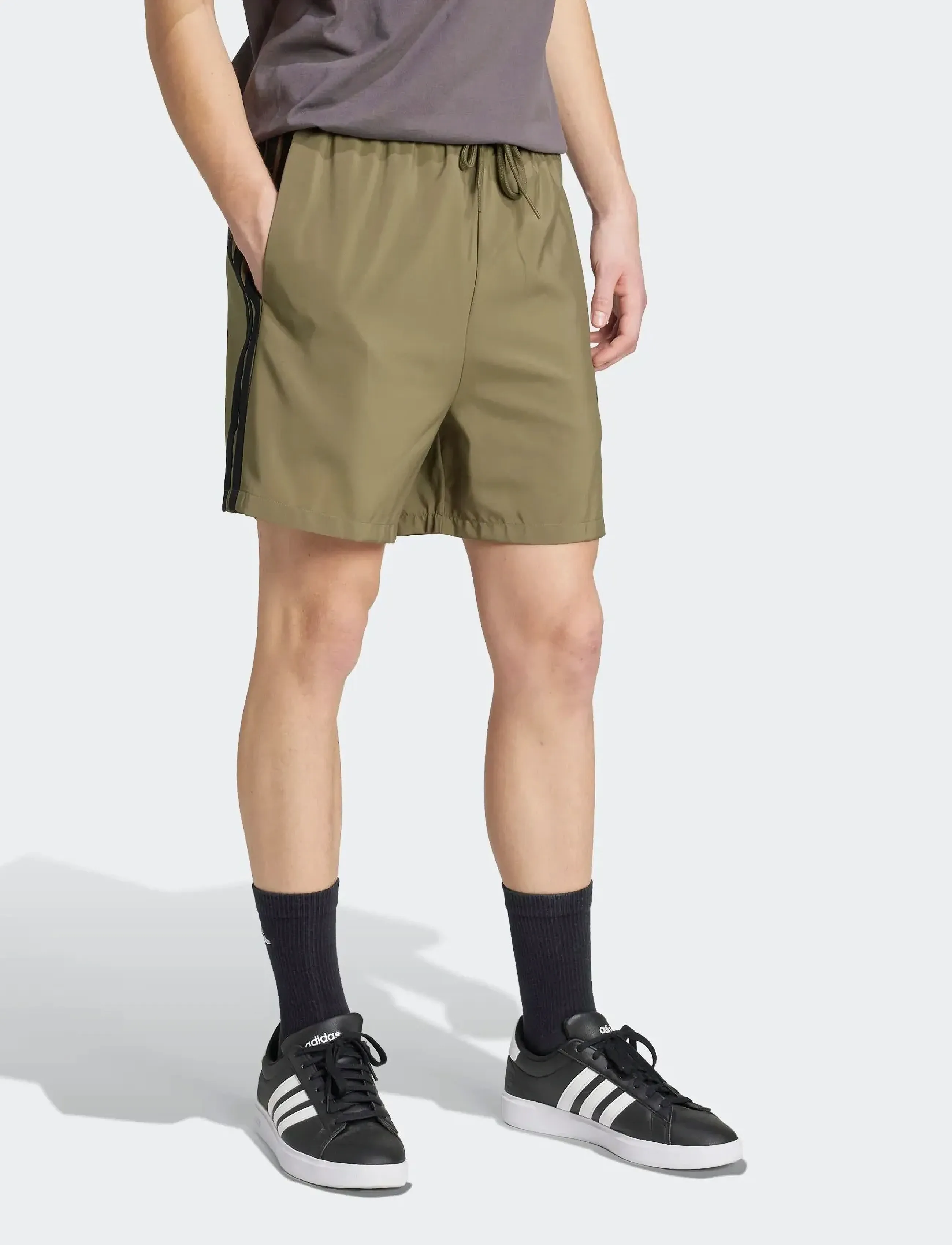 adidas Sportswear - M 3S CHELSEA B - shorts - olistr/black - 5