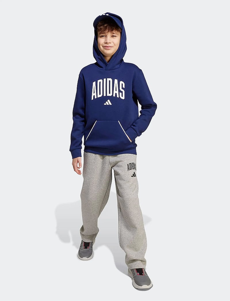 adidas Sportswear - J CLGT FL PNT - træningsbukser - mgreyh/black - 0