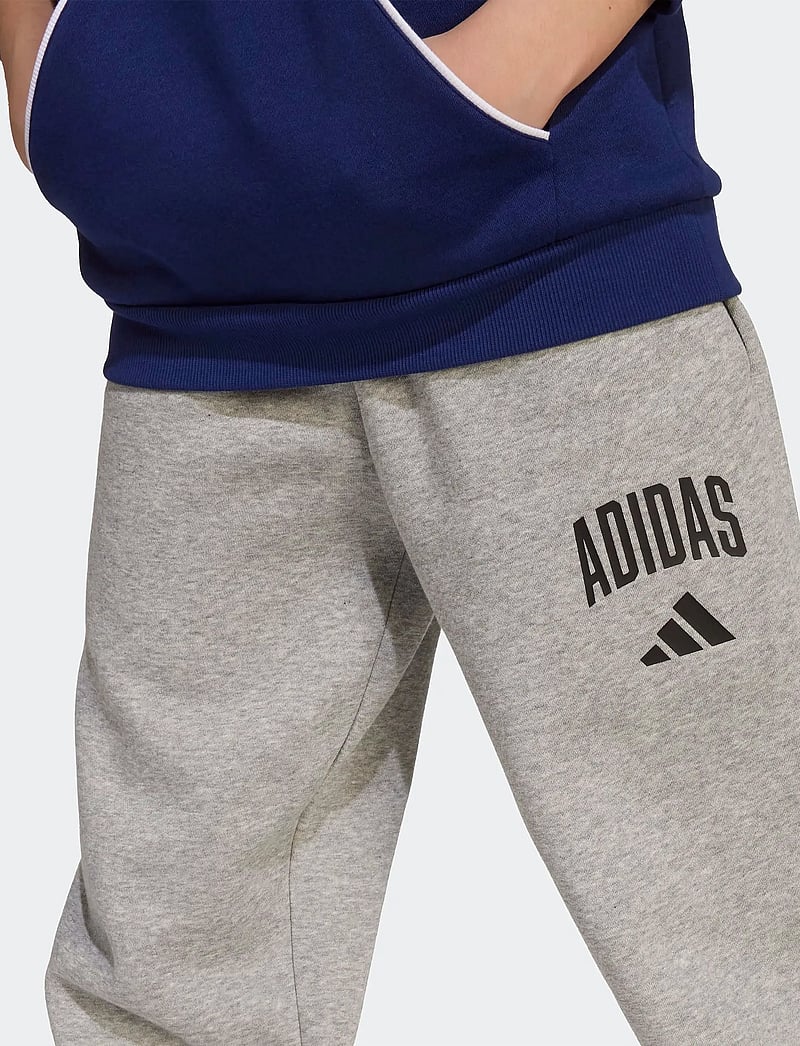 adidas Sportswear - J CLGT FL PNT - træningsbukser - mgreyh/black - 3