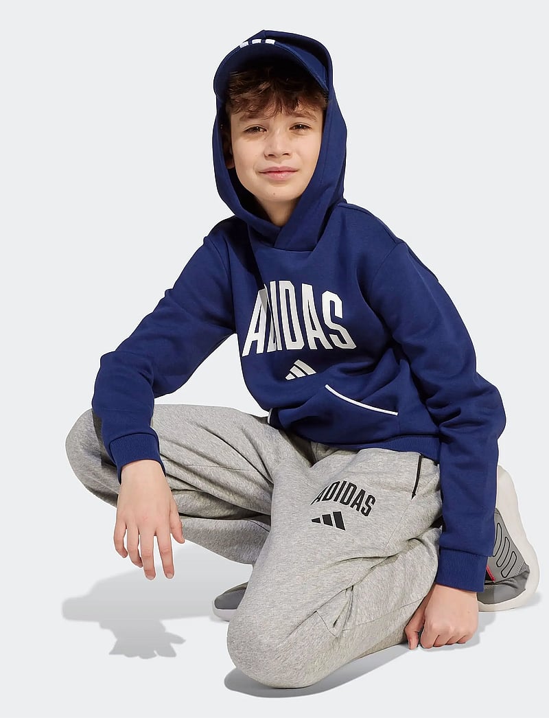 adidas Sportswear - J CLGT FL PNT - træningsbukser - mgreyh/black - 4