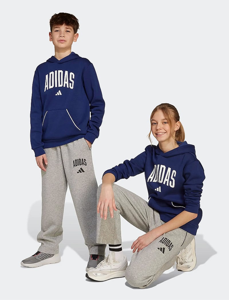 adidas Sportswear - J CLGT FL PNT - træningsbukser - mgreyh/black - 5