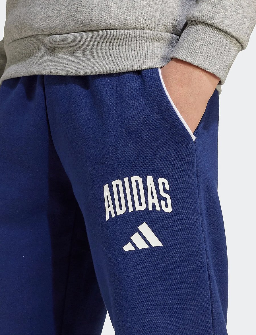 adidas Sportswear - J CLGT FL PNT - treningsbukser - dkblue/white - 2