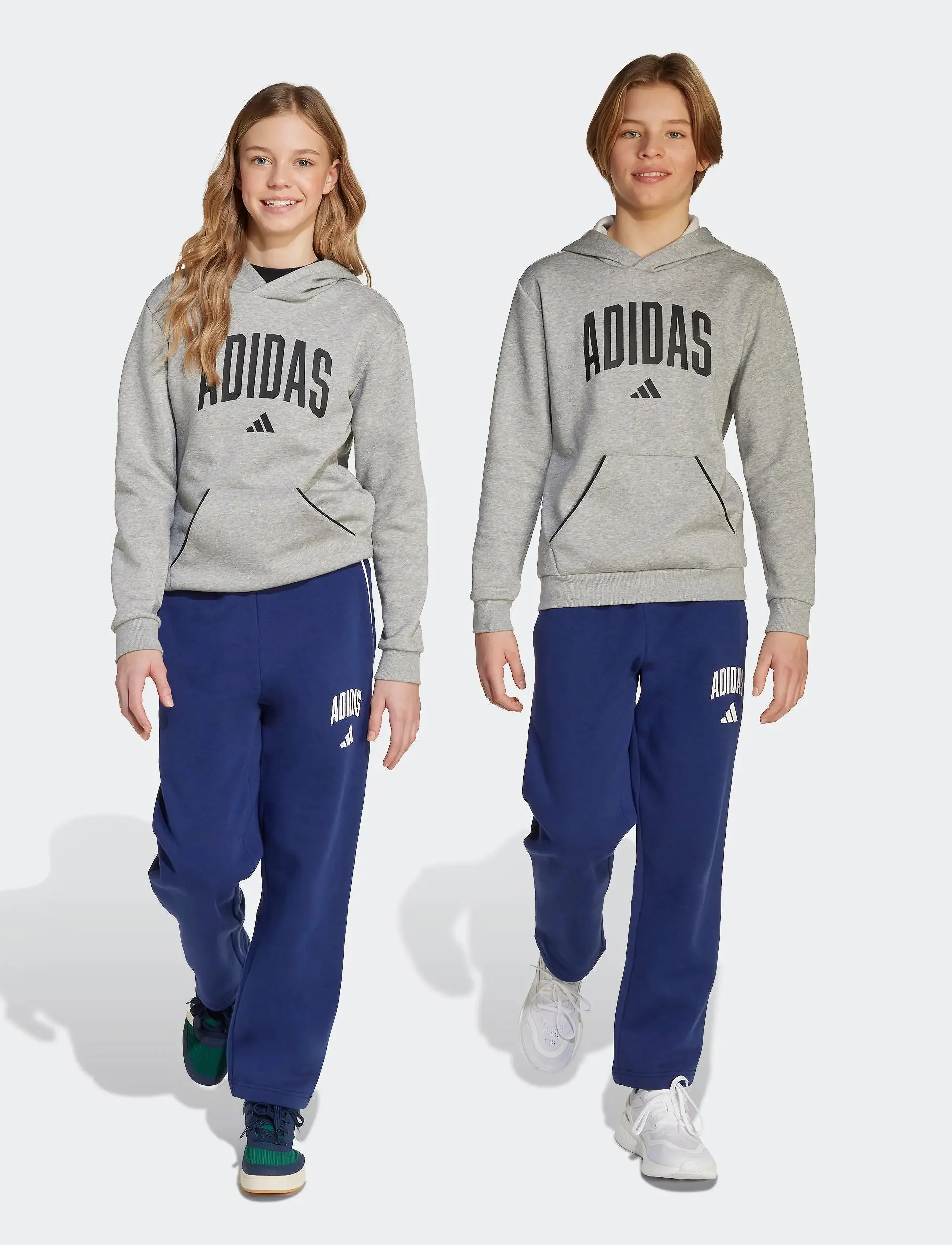 adidas Sportswear - J CLGT FL PNT - treningsbukser - dkblue/white - 4