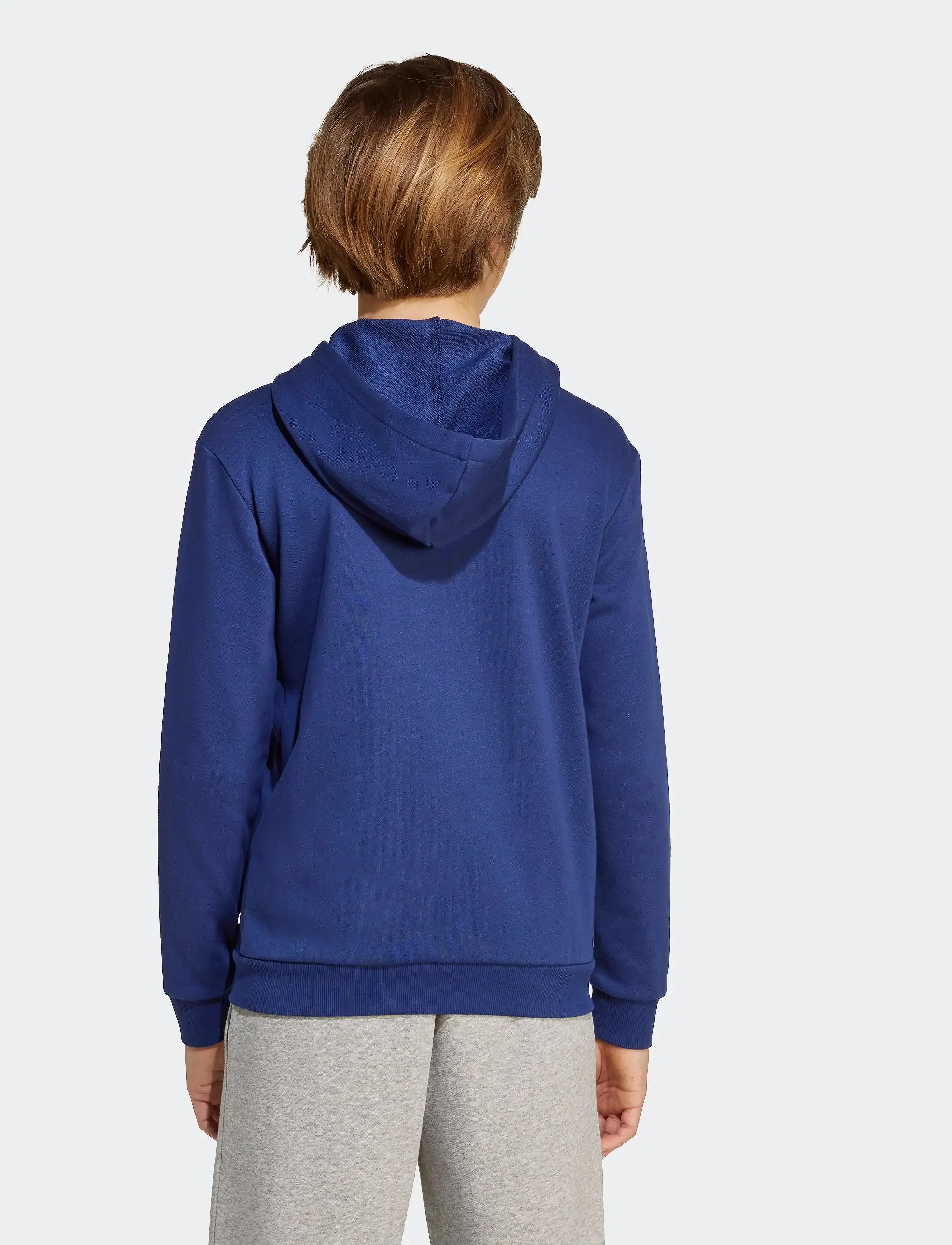 adidas Sportswear - J CLGT FT FZ - hættetrøjer - dkblue/white - 5