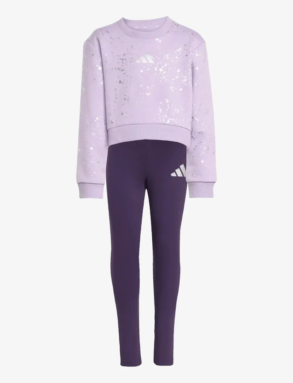 adidas Sportswear - LG GLAM SET - trainingsanzug - powplu/silvmt - 1