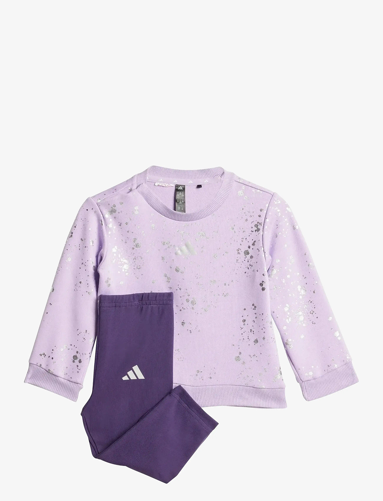 adidas Sportswear - INF GLAM SET - trainingsanzug - powplu/silvmt - 0