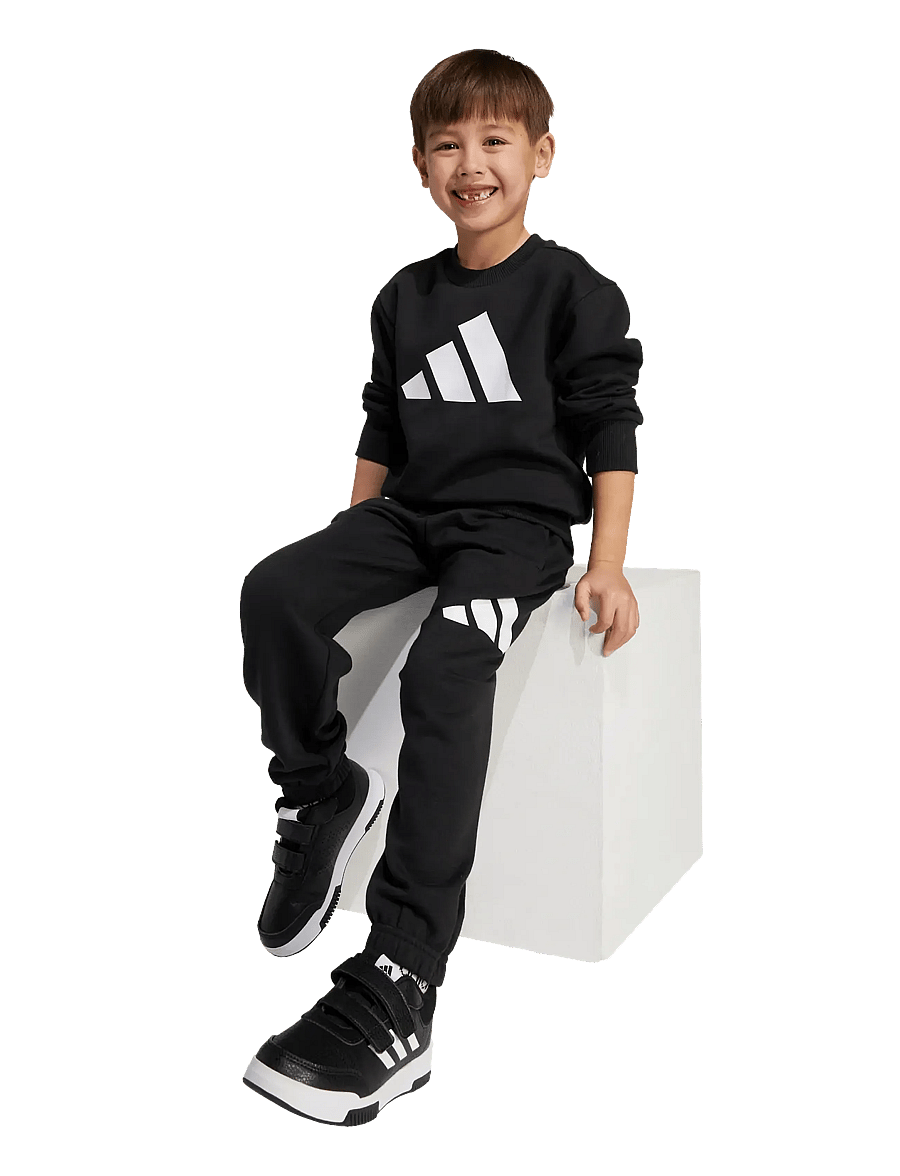 adidas Sportswear - LK BL FL JOG - joggingset & tvådelade set - black/white - 0