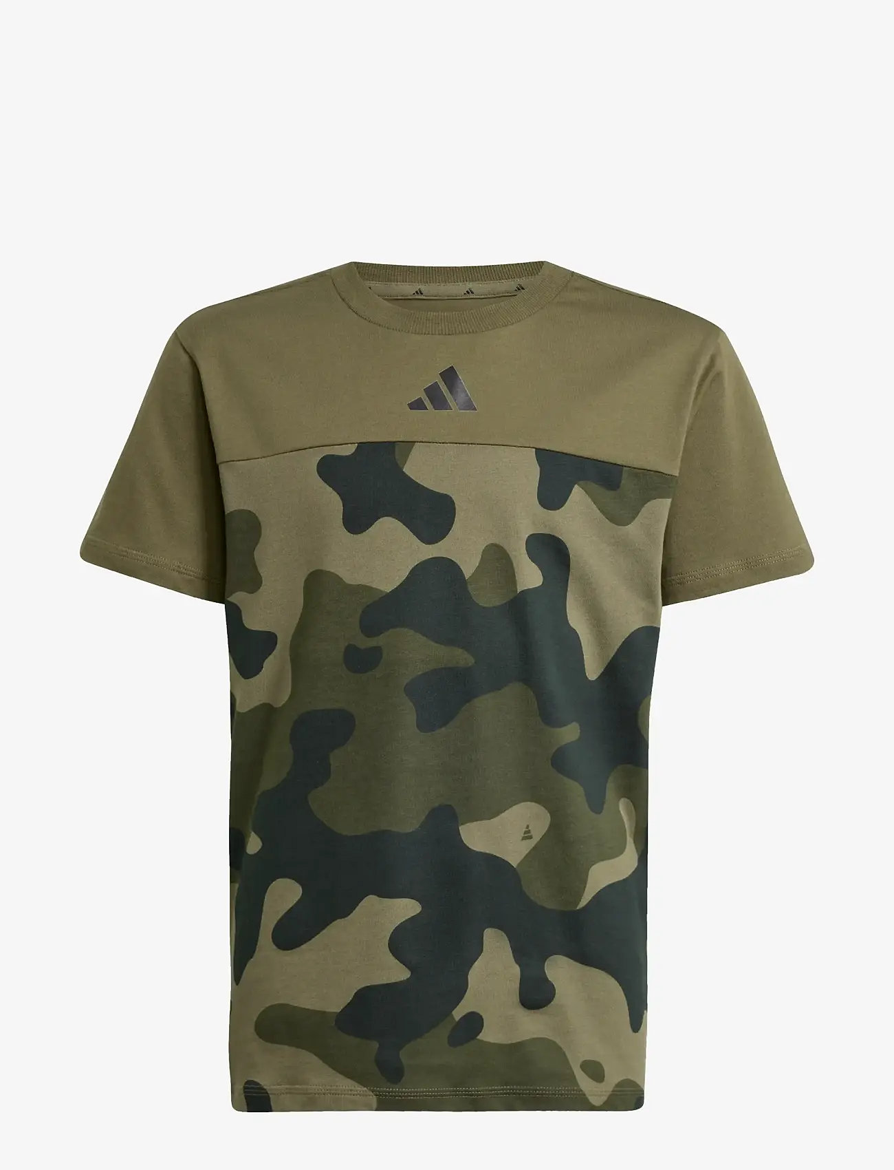 adidas Sportswear - J  CAMO T - sporttoppar - olistr/black - 1