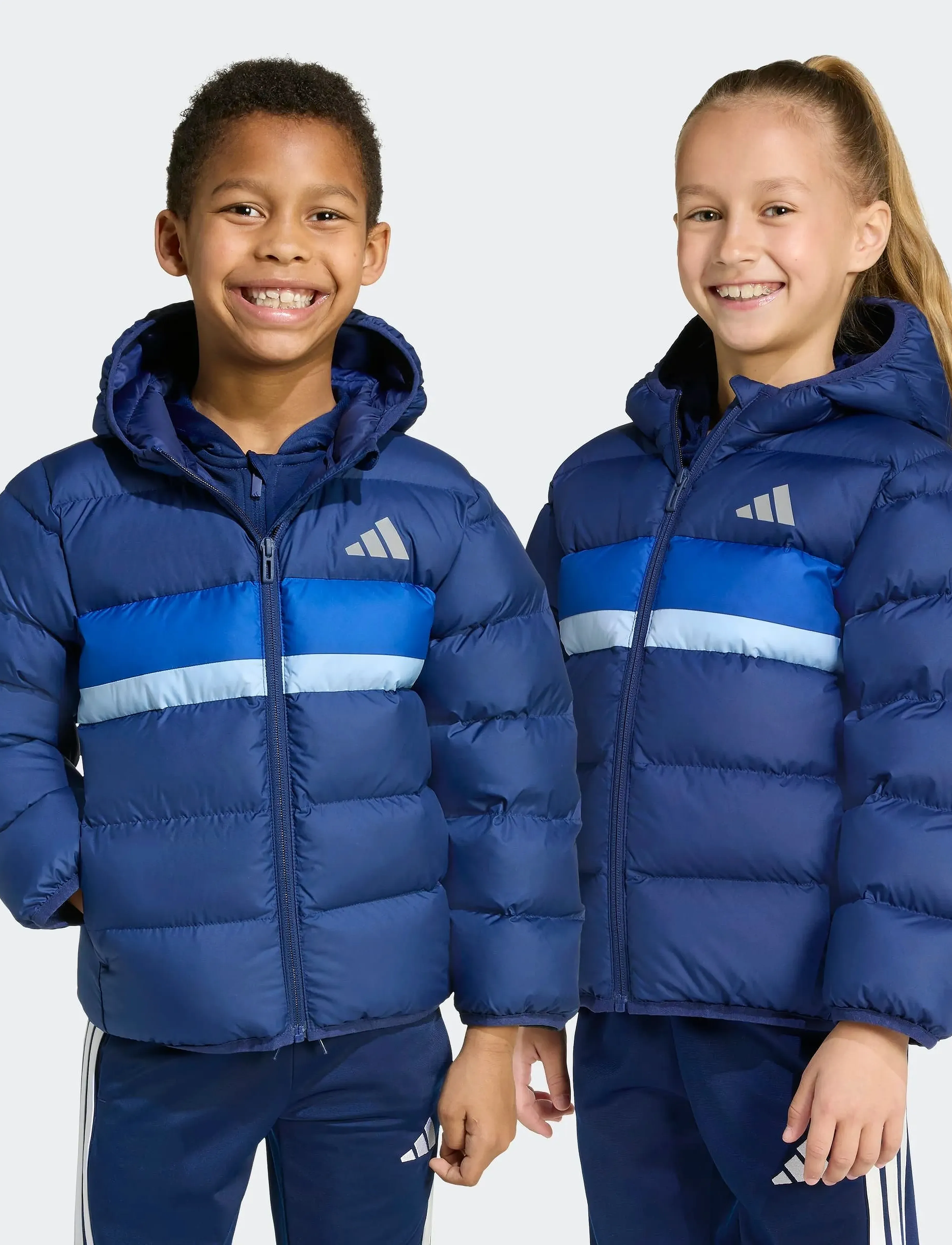 adidas Sportswear - LK SD JKT - vinterjakker - dkblue/royblu/globlu - 4