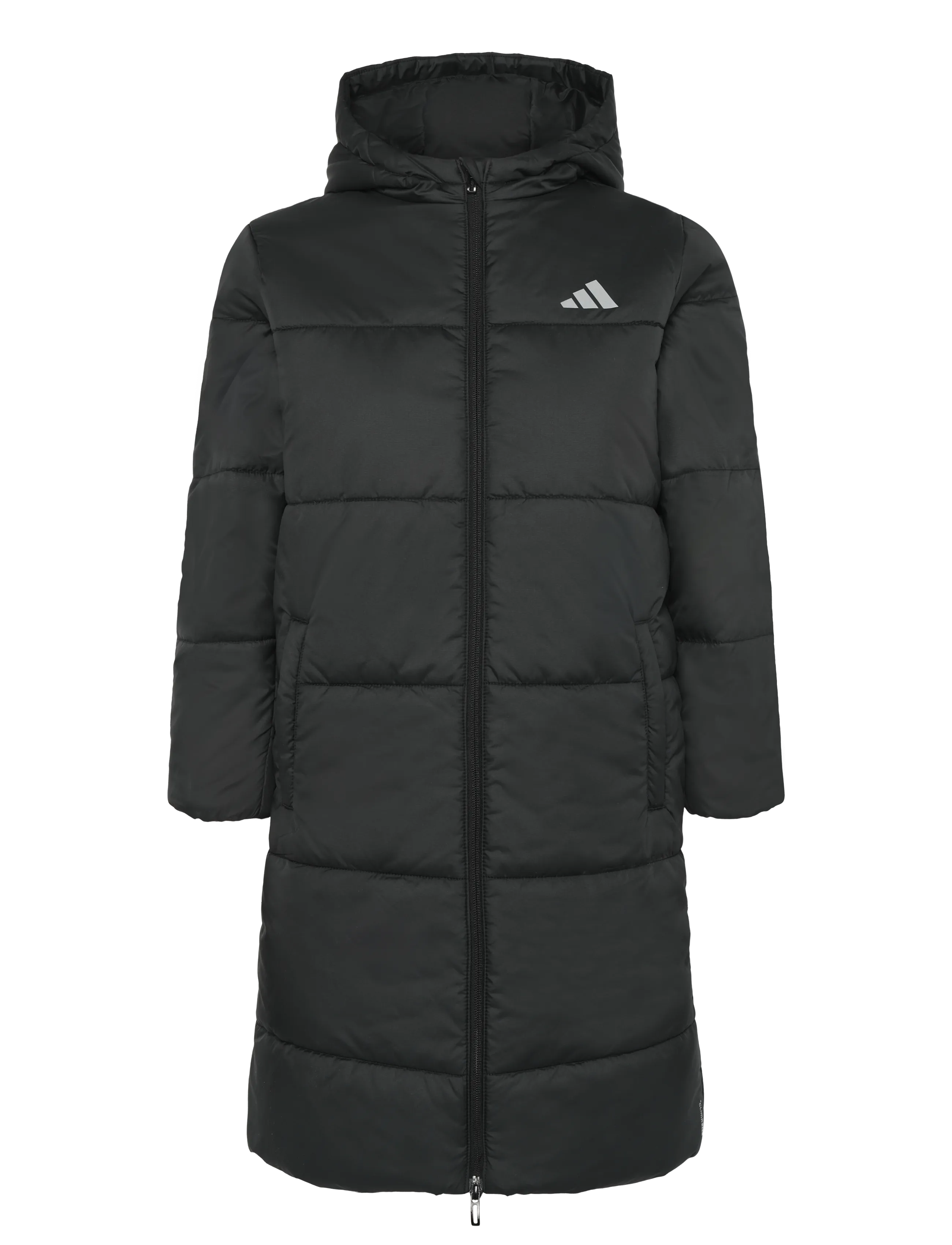 adidas Sportswear J LONG COAT - Osta vanuse järgi - BLACK/WHITE / black