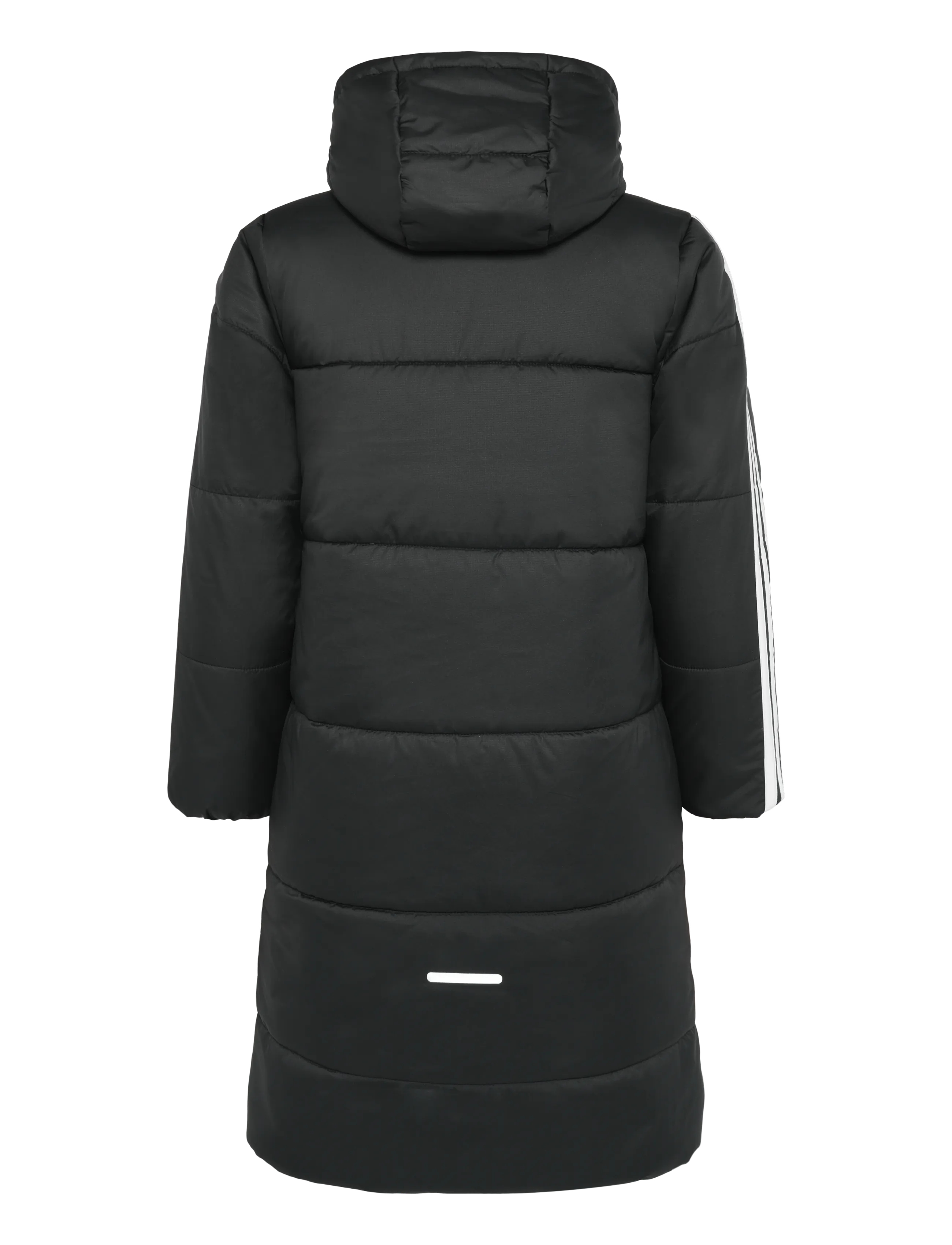 adidas Sportswear - J LONG COAT - black/white - 1