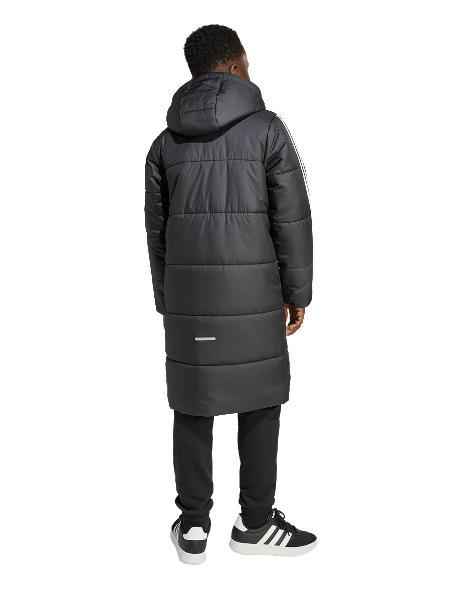 adidas Sportswear - J LONG COAT - isolerede jakker - black/white - 5