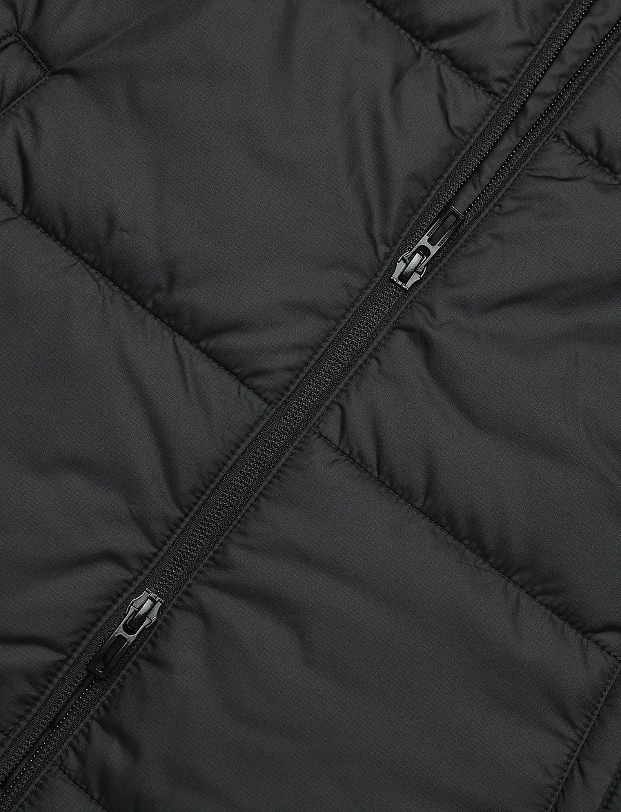 adidas Sportswear - J LONG COAT - isolierte jacken - black/white - 3