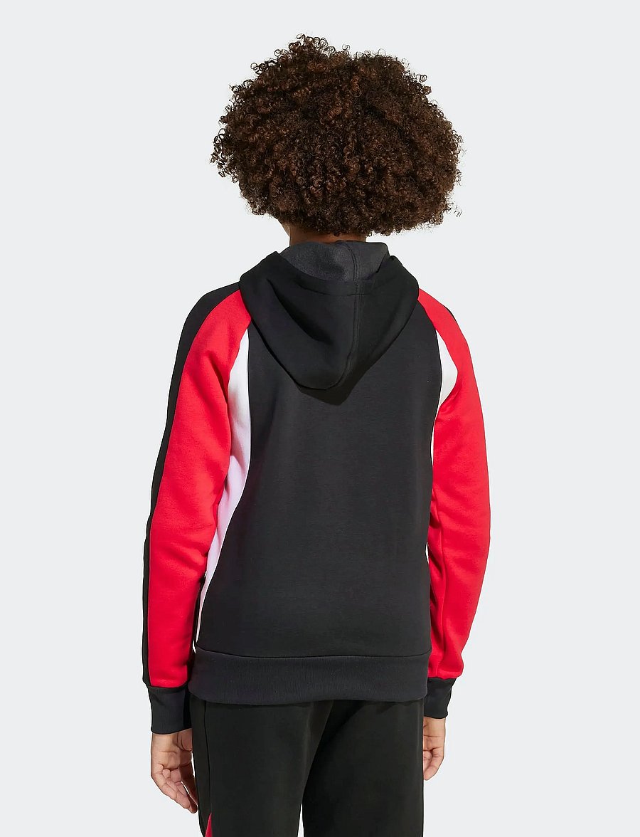adidas Sportswear - J CB FL HD - hoodies - black/purrub/white - 3