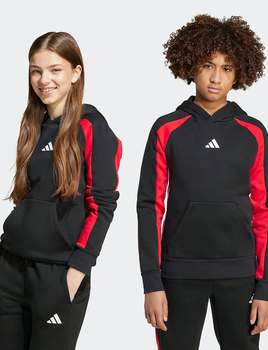 adidas Sportswear - J CB FL HD - hoodies - black/purrub/white - 5