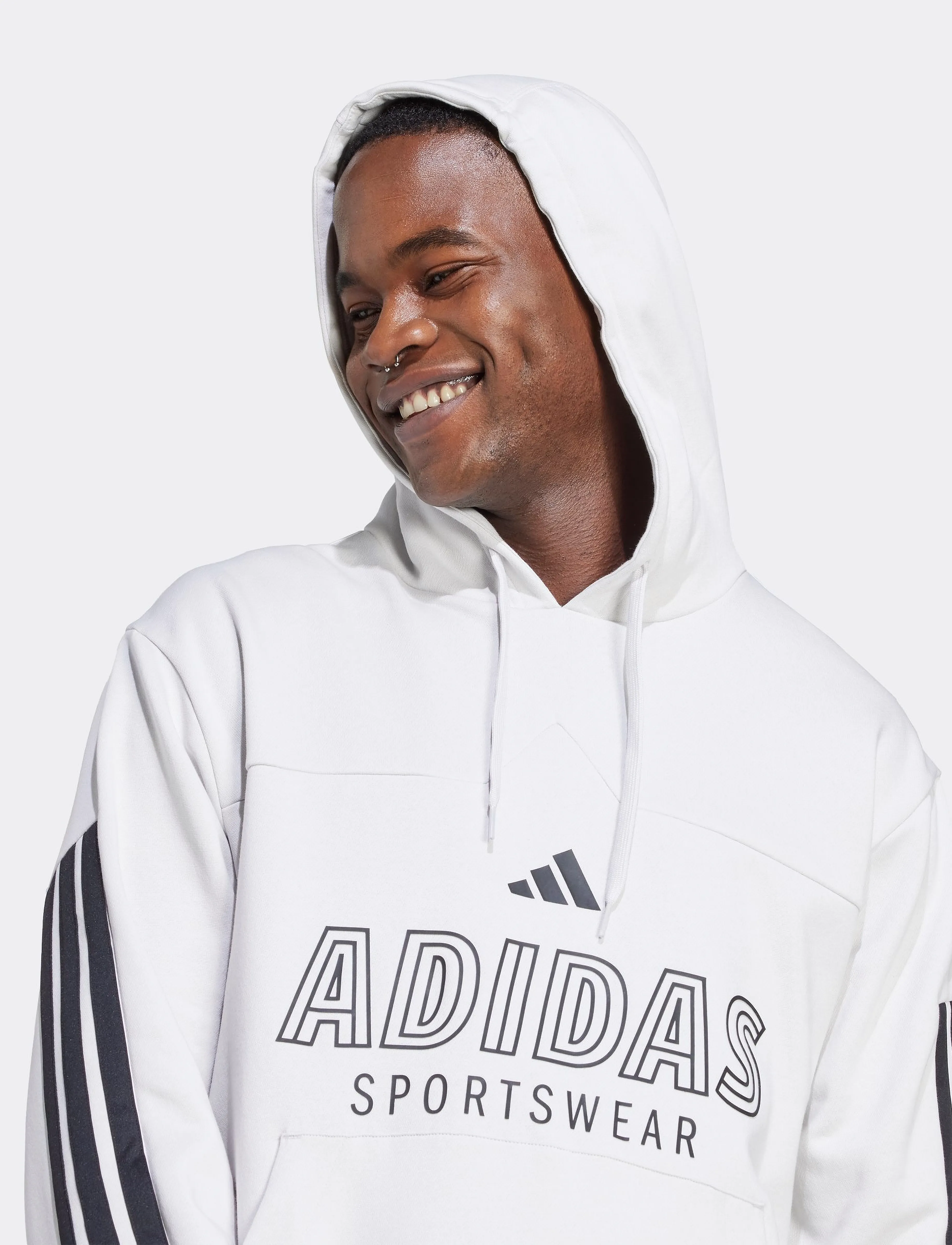 Adidas Sportswear M Tiro Fl Hdy hoodies herr – bild 2
