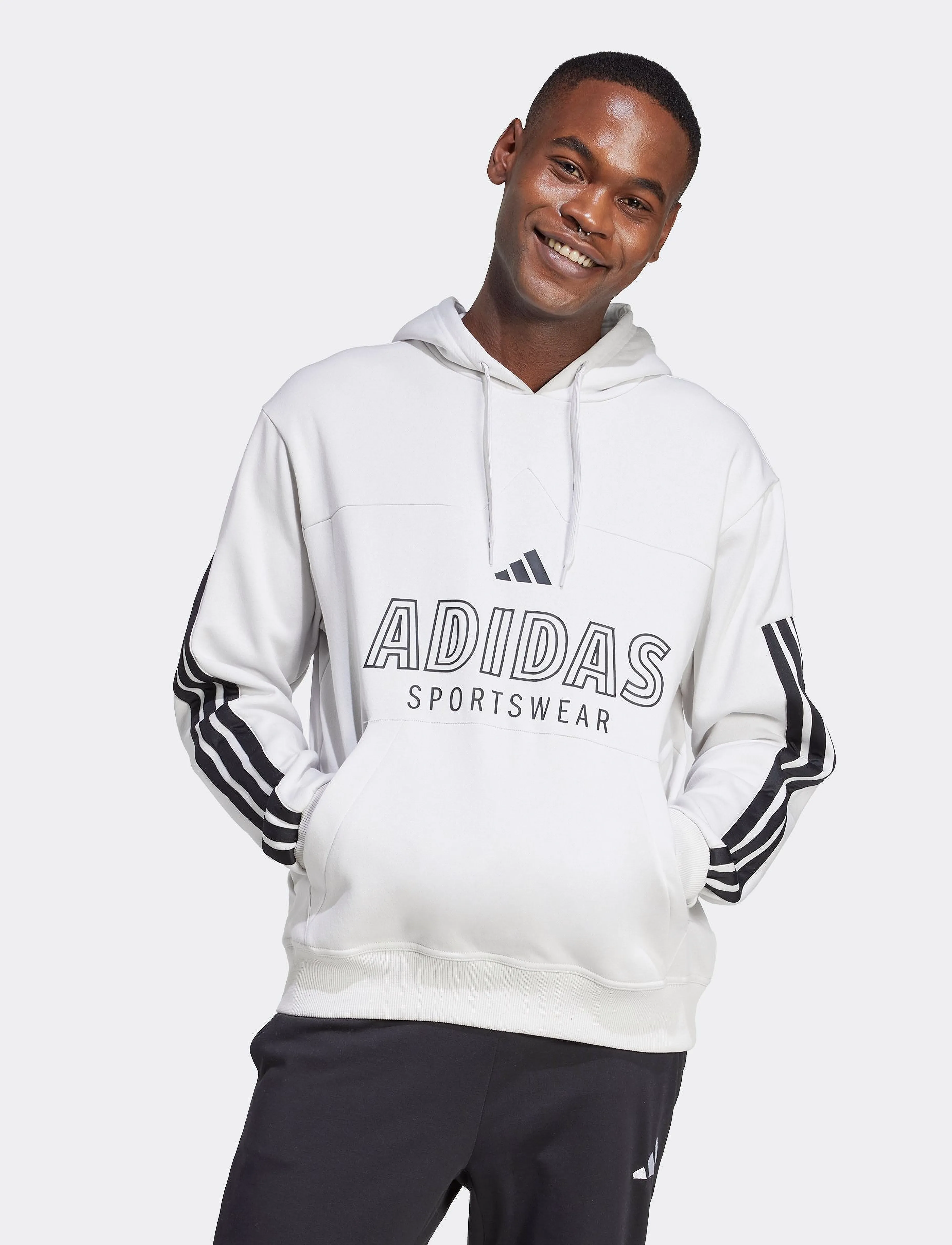 Adidas Sportswear M Tiro Fl Hdy hoodies herr – bild 5