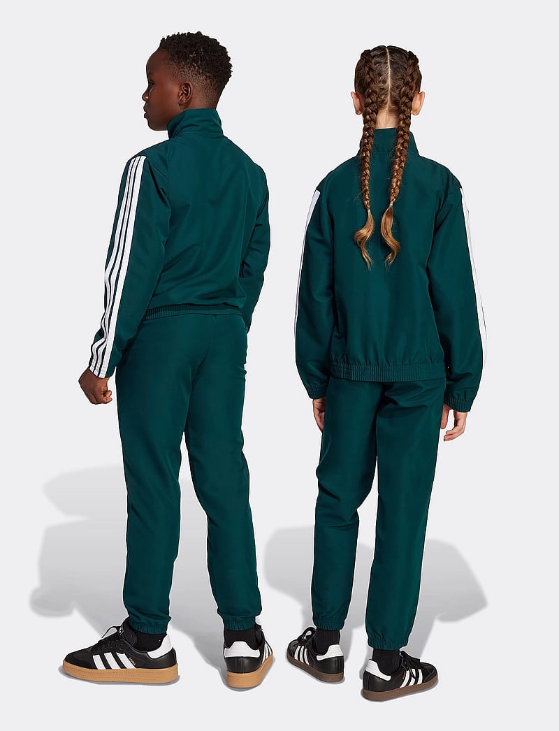 adidas Sportswear - J 3S WV TS - treniņtērpi un divdaļīgi komplekti - aurivy/white - 3