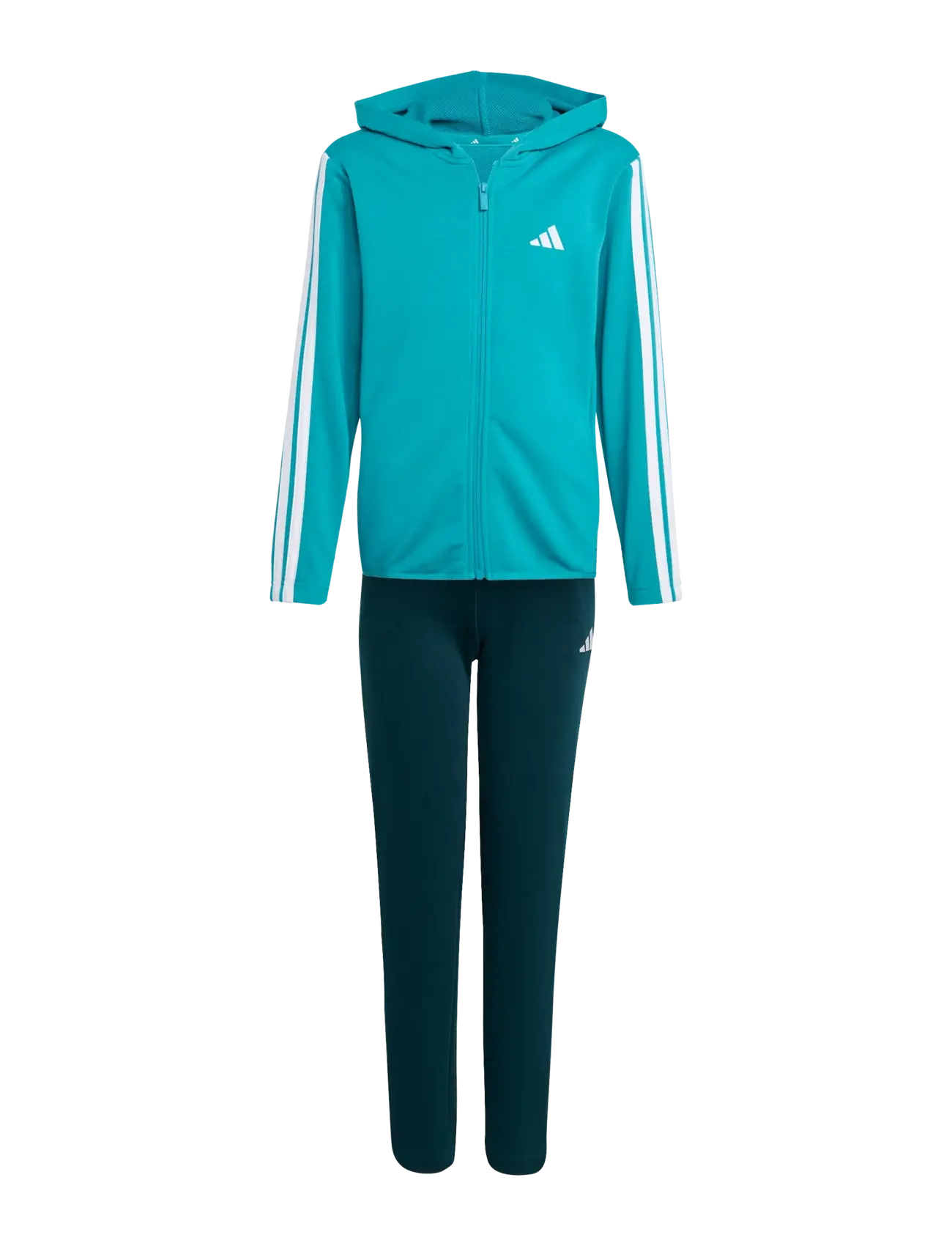 adidas Sportswear J 3S FT TS 220 - Set - PURTEA/WHITE / blue