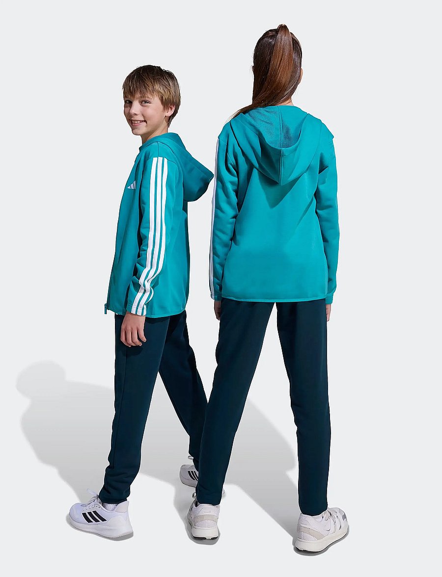 adidas Sportswear - J 3S FT TS 220 - joggingsæt & matchende sæt - purtea/white - 4