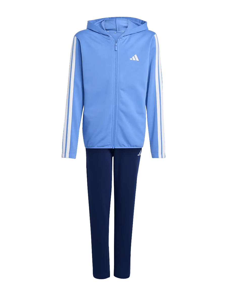 adidas Sportswear - J 3S FT TS 220 - trainingsanzug - blufus/white - 1