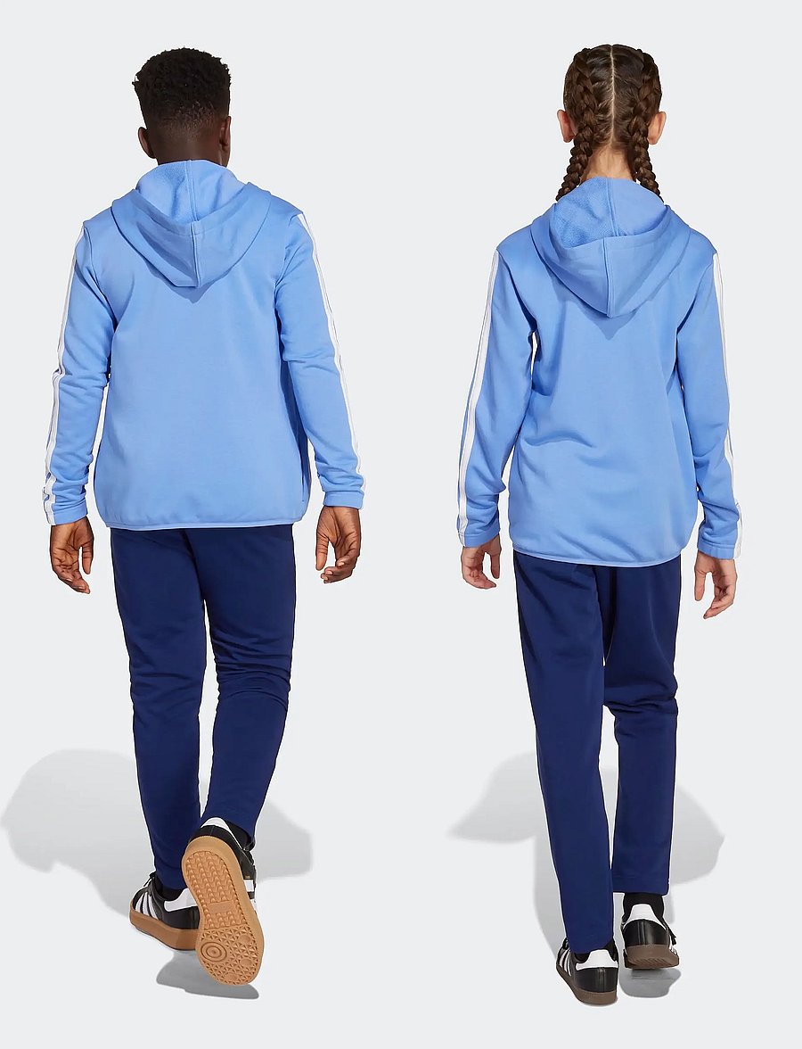 adidas Sportswear - J 3S FT TS 220 - trainingsanzug - blufus/white - 3