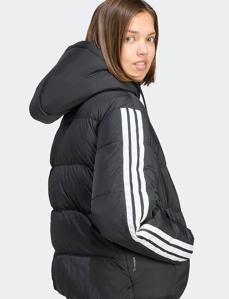 adidas Sportswear - W ESS 3S P D HO - winterjacken - black - 2