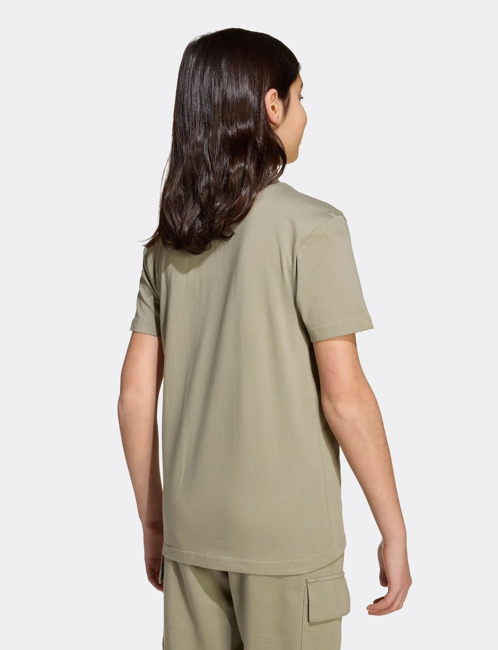 adidas Sportswear - J SL TEE 160 - kortærmede t-shirts - silpeb/white - 3