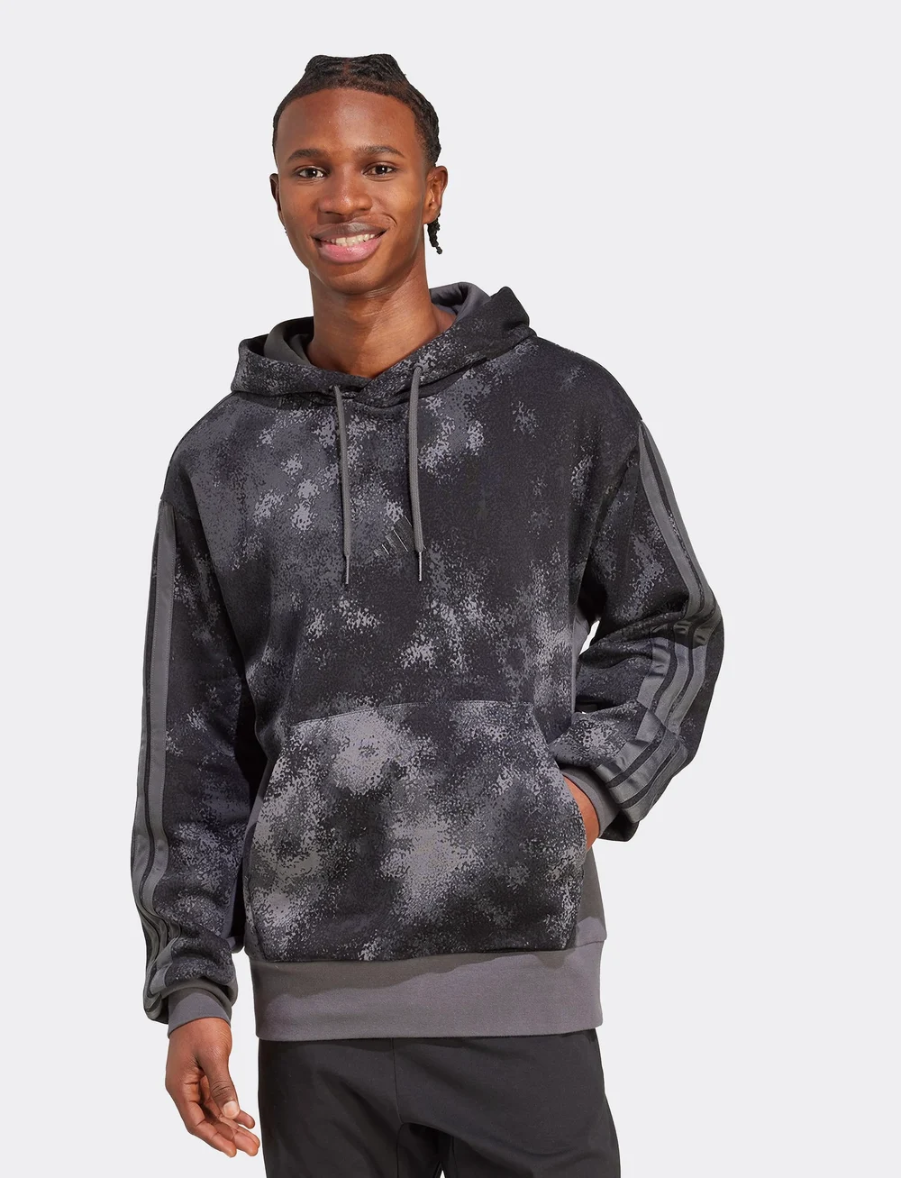 adidas Sportswear - M SEA AOP HD - hettupeysur - multco/gresix/gresix - 0