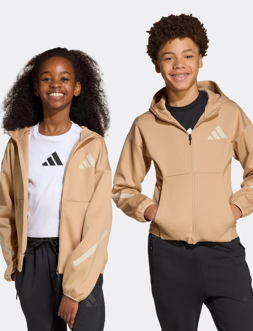 adidas Sportswear - J Z.N.E.FZ - kapuutsiga dressipluusid - warsan/wonalu - 3