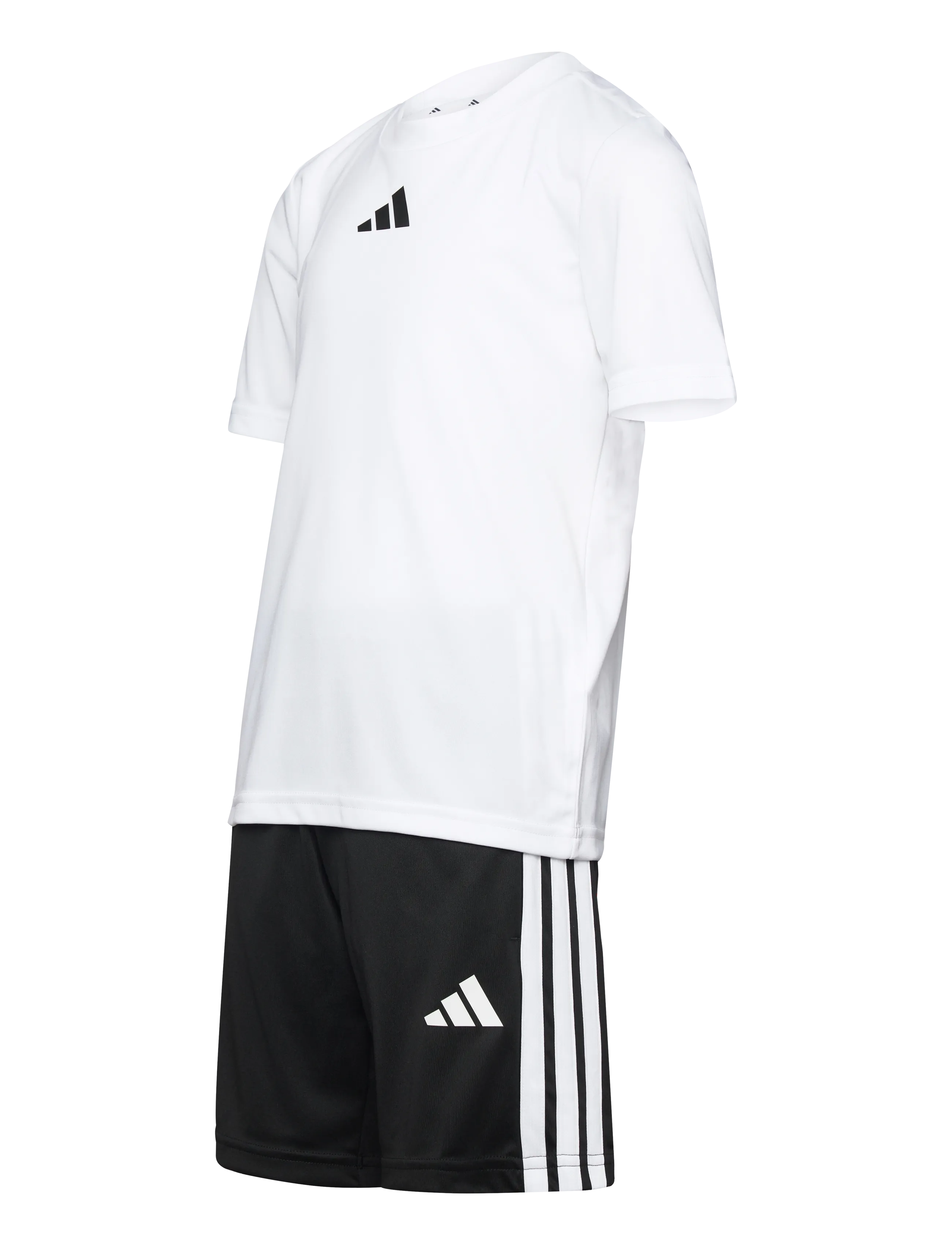 adidas Sportswear - J TR-ES 3S SET - matchende sæt - white/black - 2