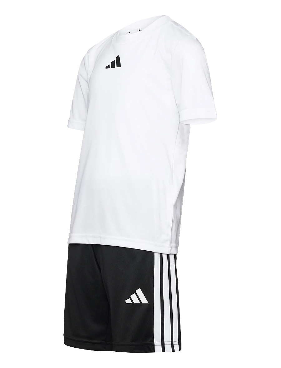 adidas Sportswear - J TR-ES 3S SET - matchende sæt - white/black - 2