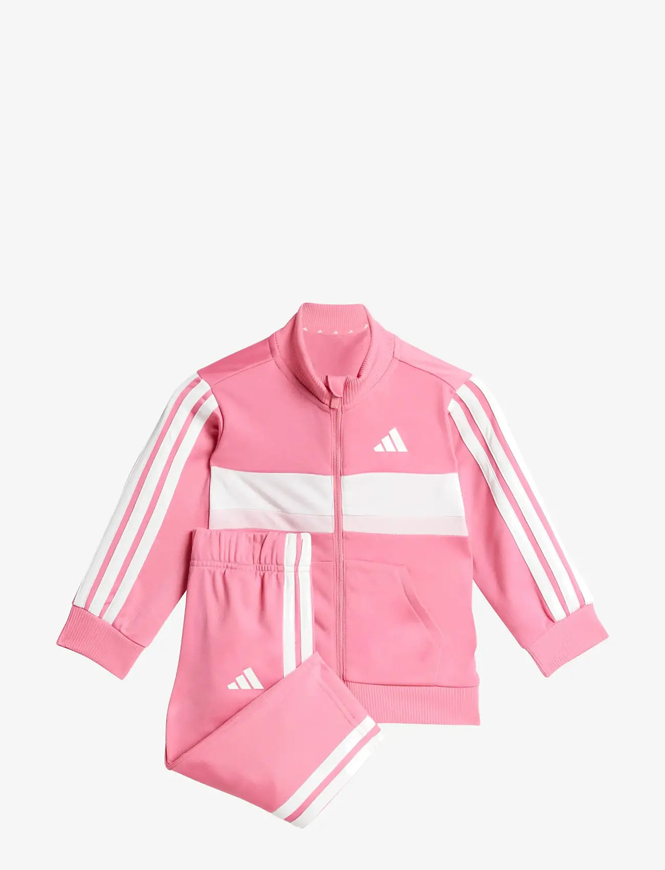 adidas Sportswear - I 3S TIB TS - tracksuits & 2-piece sets - pnkfus/clpink/white - 0