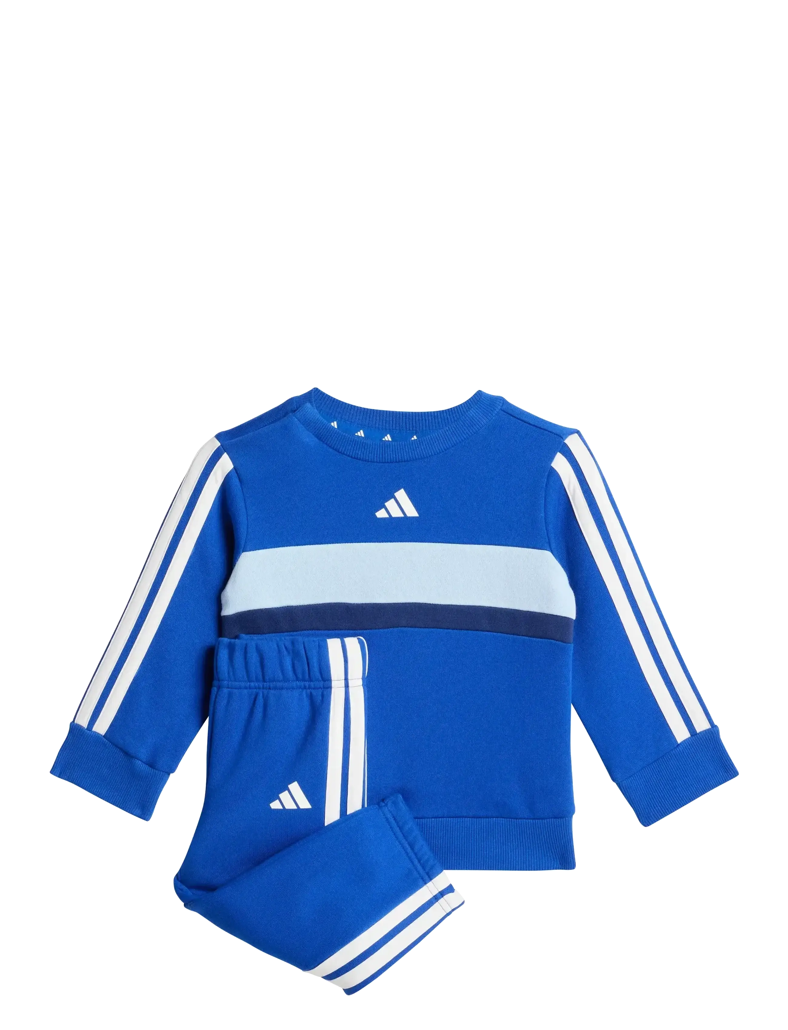adidas Sportswear I 3S TIB FL SET - Joggingset - ROYBLU/GLOBLU/DKBLUE/ / blue