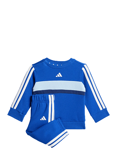 adidas Sportswear I 3S TIB FL SET - Joggingsæt - ROYBLU/GLOBLU/DKBLUE/ / blue