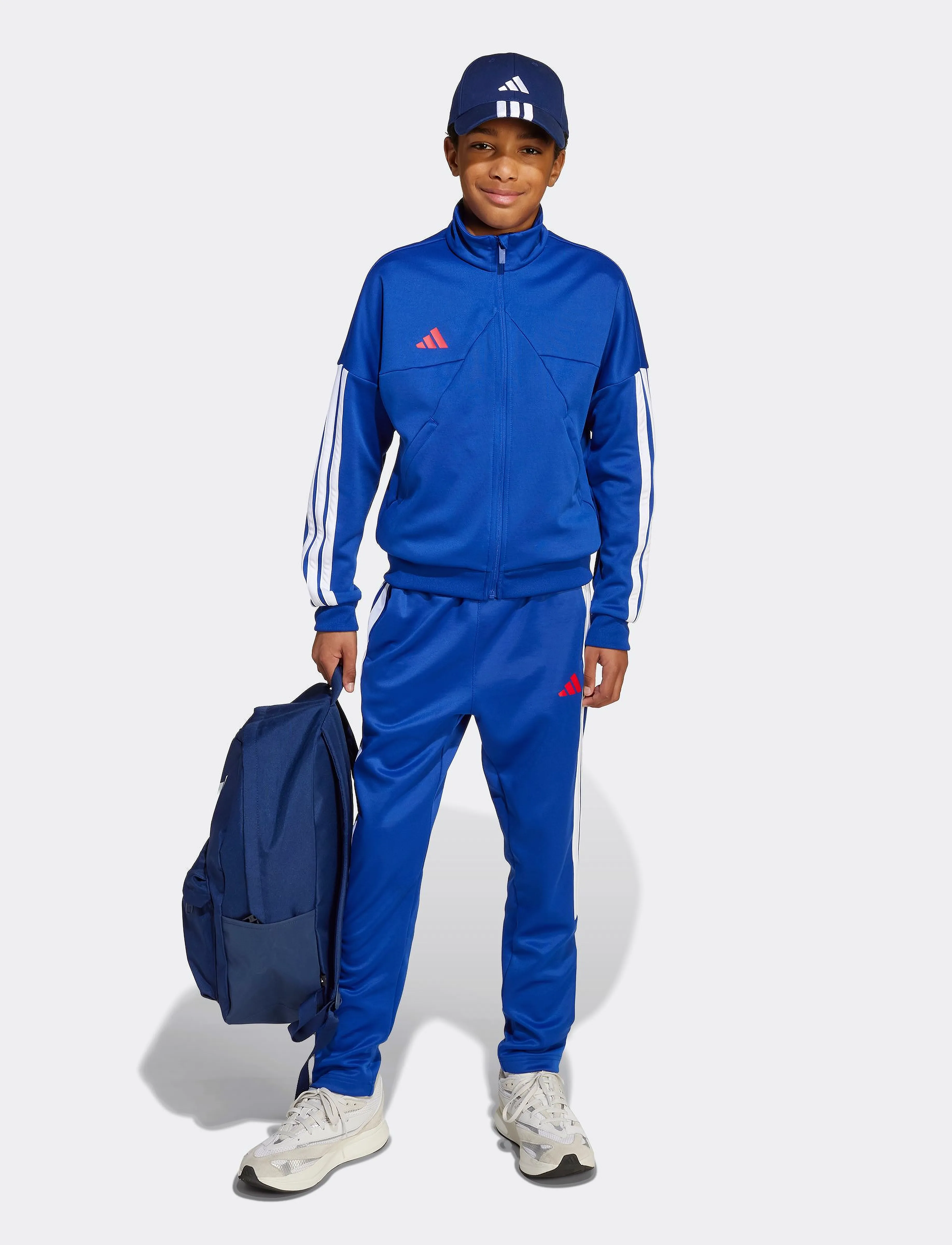 adidas Sportswear J HOT TTOP - Överdelar - SELUBL/WHITE/PURRUB / blue