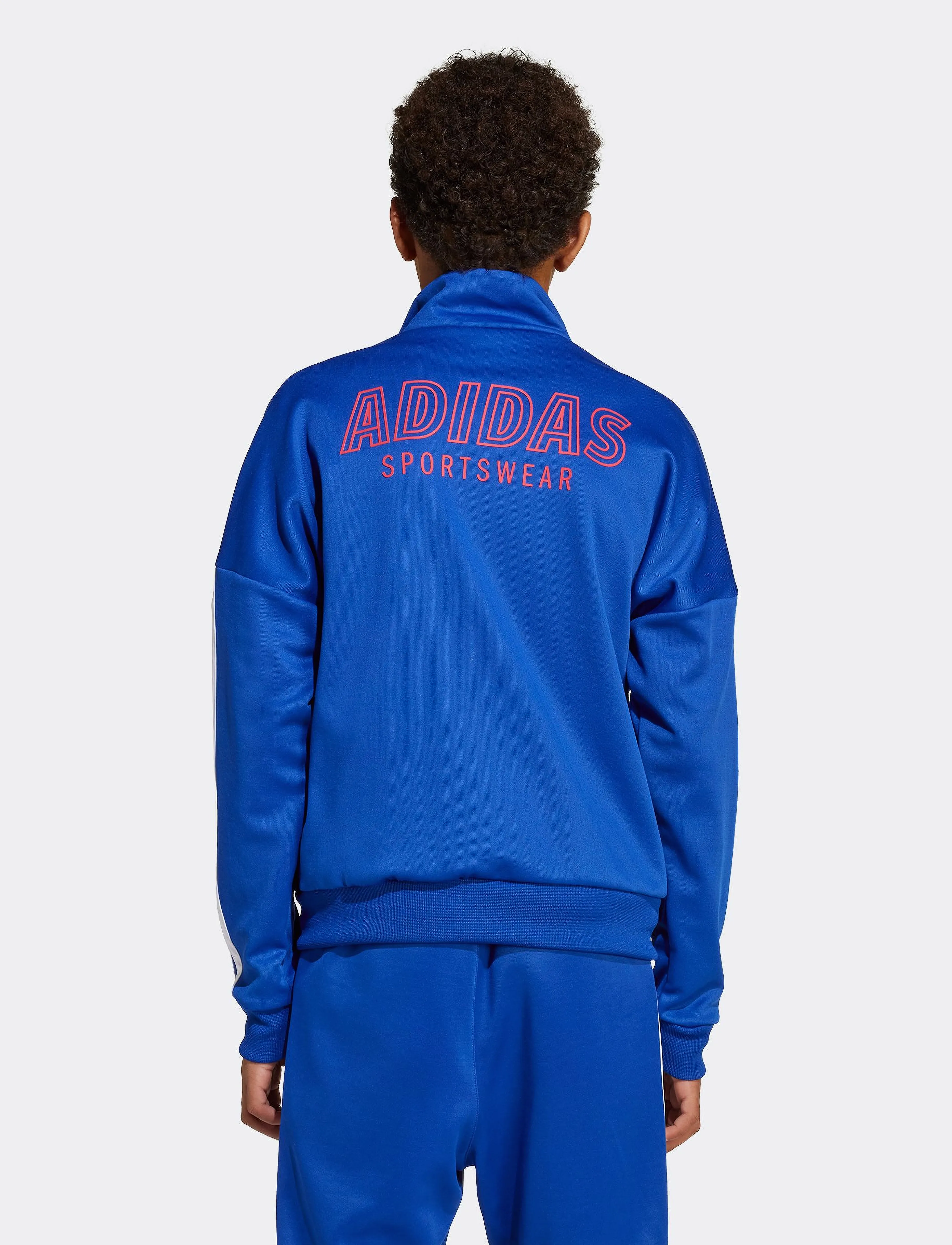 adidas Sportswear - J HOT TTOP - sweatshirts - selubl/white/purrub - 2