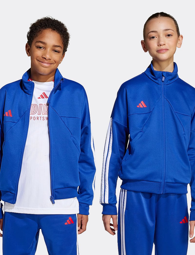 adidas Sportswear - J HOT TTOP - sweatshirts - selubl/white/purrub - 4