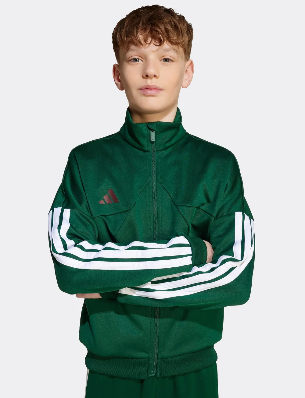 adidas Sportswear - J HOT TTOP - sweatshirts - drkgrn/cwhite/tmcobr/ - 2