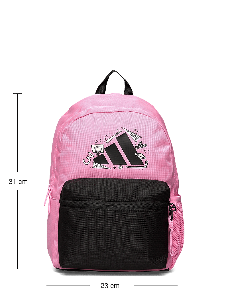 adidas Sportswear - LK DOODLE BPK - rucksäcke - blipnk/black - 5