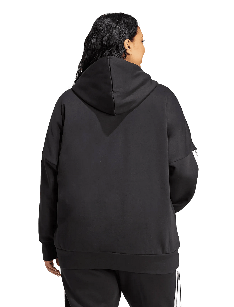 adidas Sportswear - W 3S FL FZ INC - overdele - black/white - 4