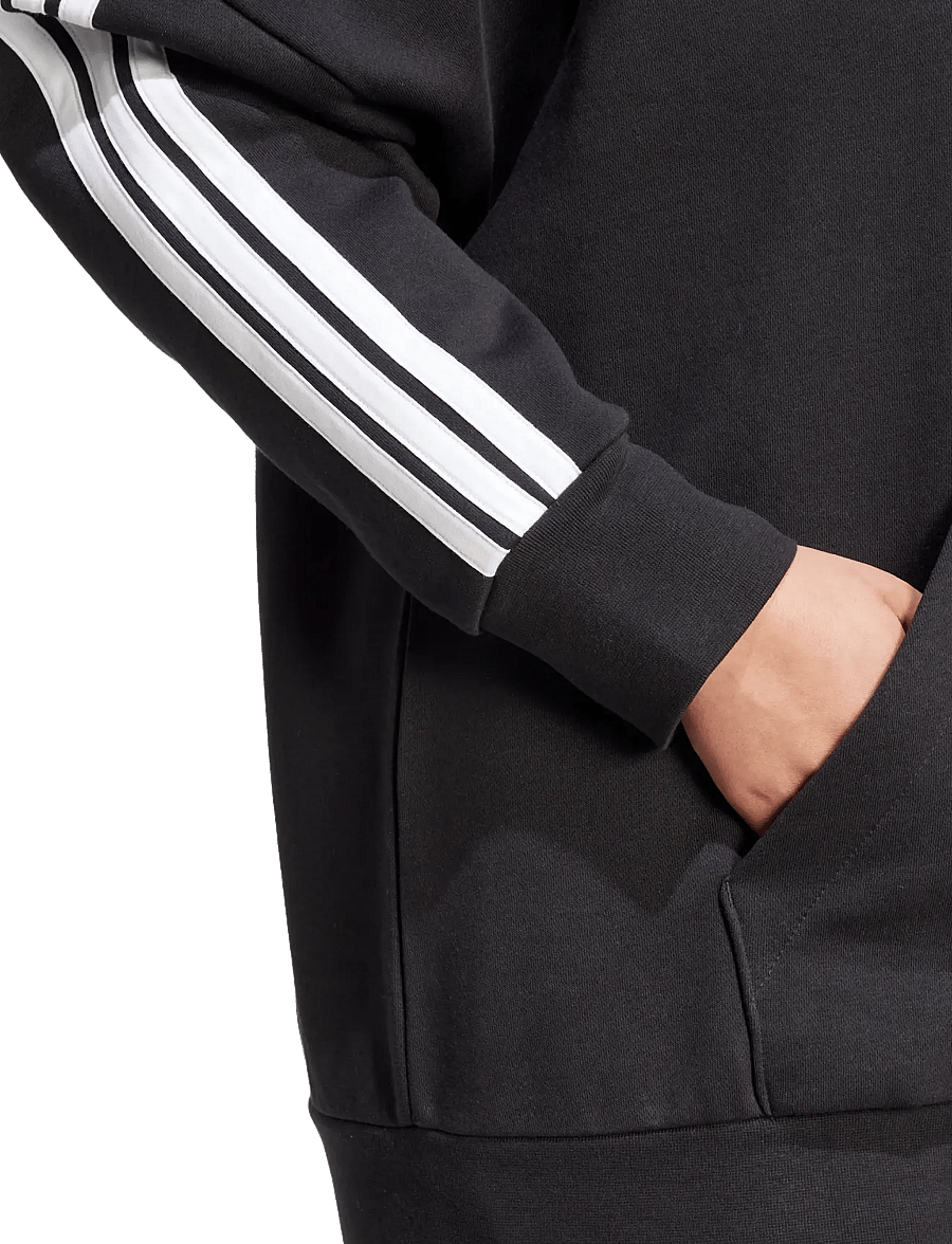 adidas Sportswear - W 3S FL FZ INC - overdele - black/white - 5