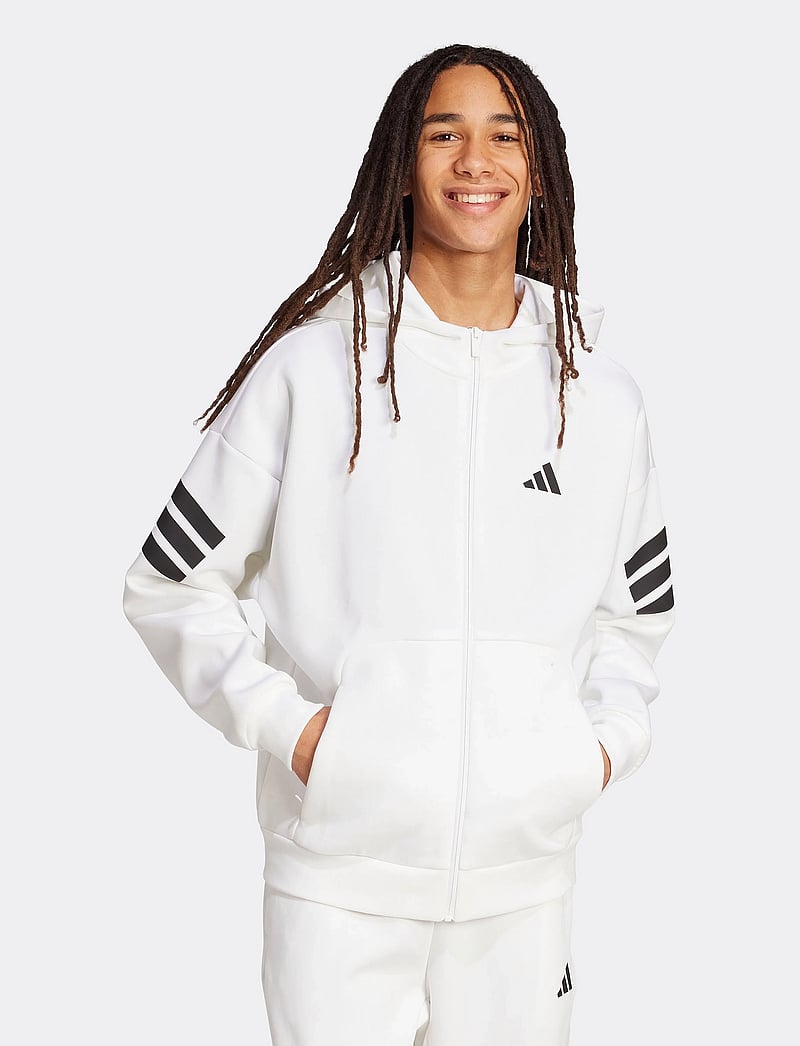 adidas Sportswear - M FI 3S FZ - white - 0