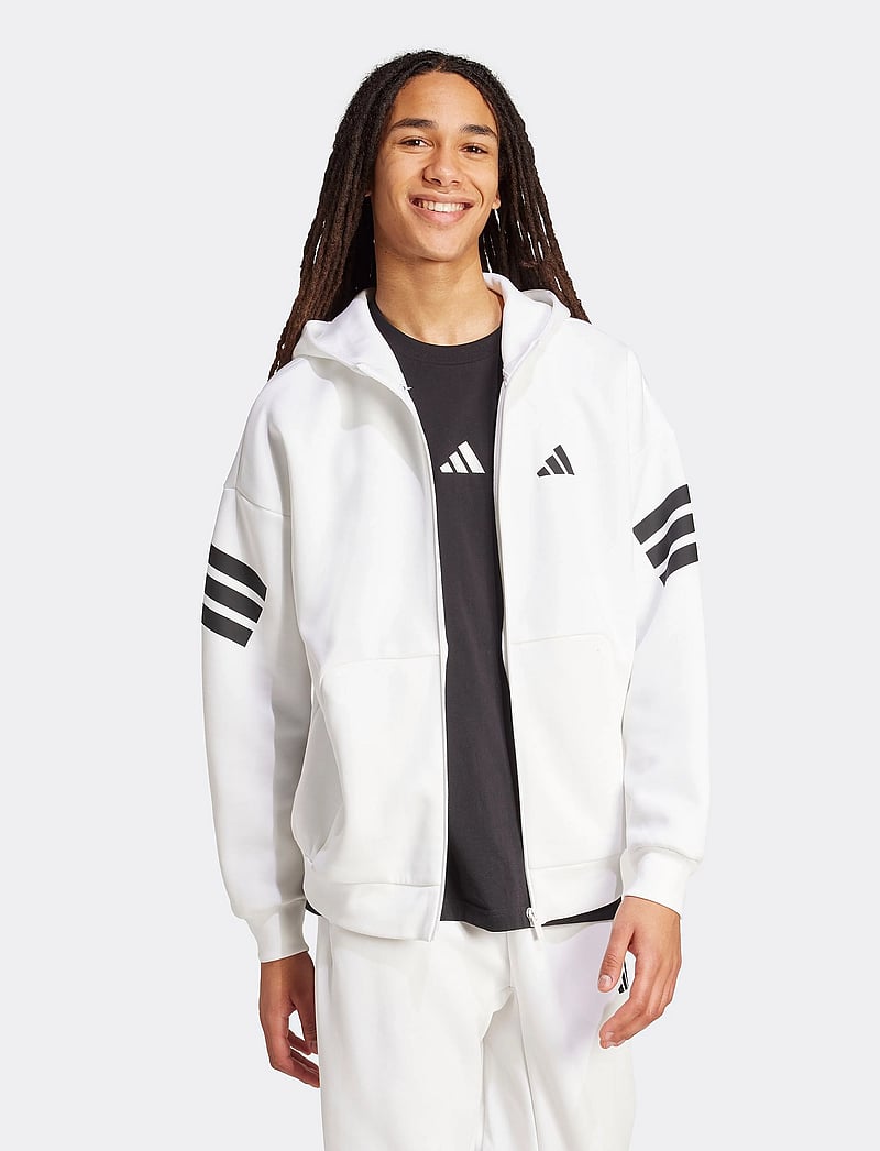 adidas Sportswear - M FI 3S FZ - white - 4