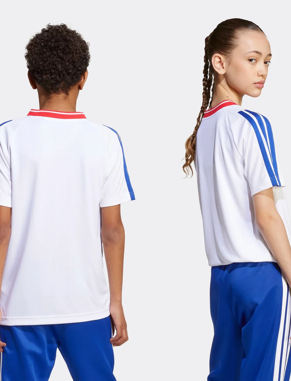 adidas Sportswear - J HOT TEE - spordisärgid - white/selubl/purrub - 4