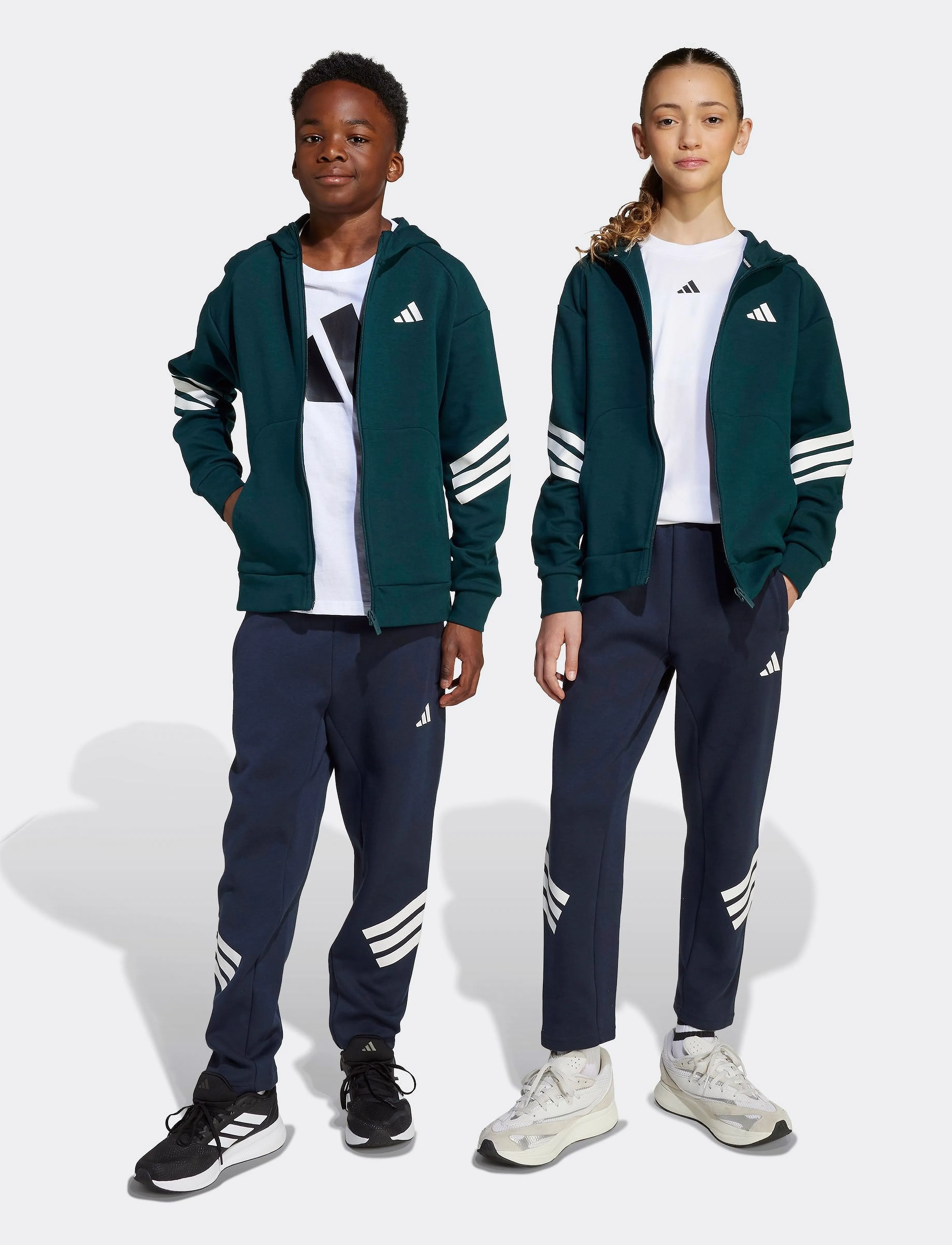 adidas Sportswear - J FI 3S ANK PT - træningsbukser - aurink/white - 3