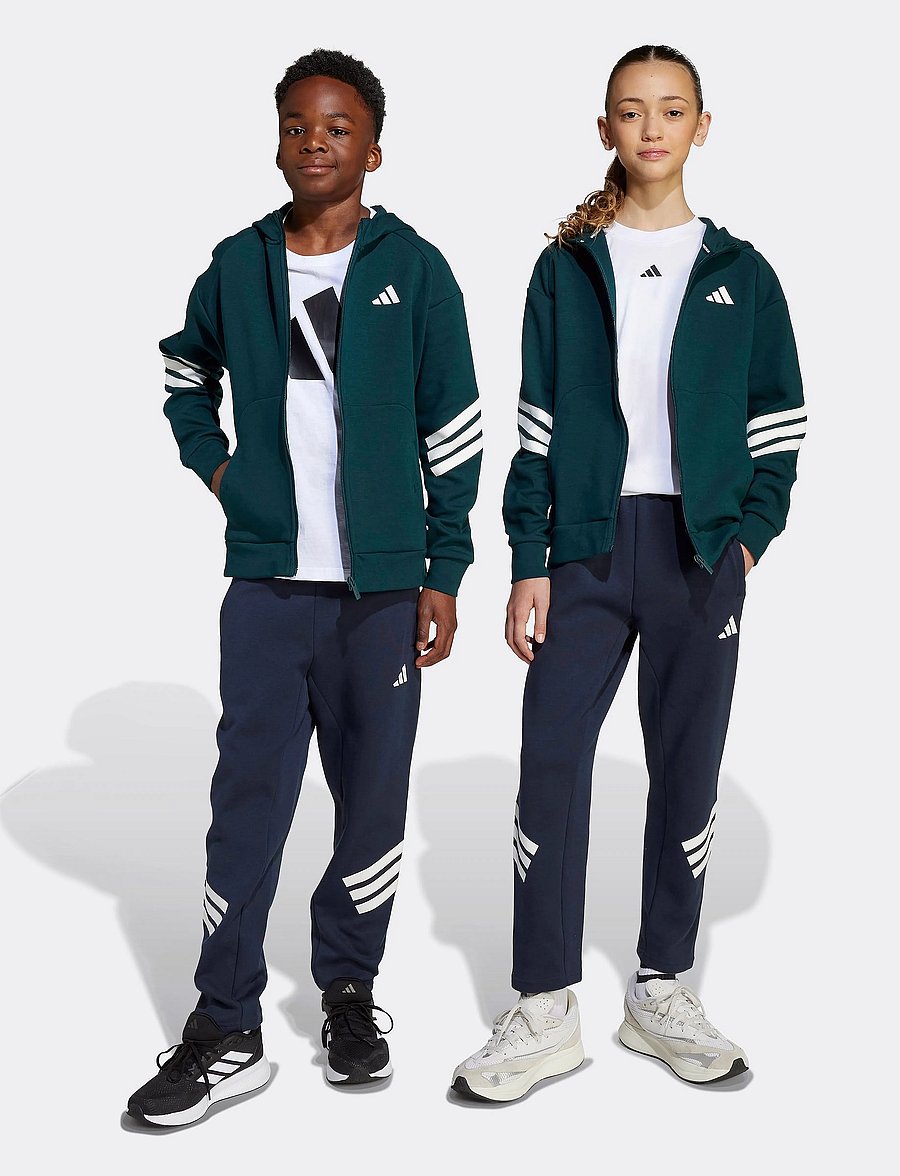 adidas Sportswear - J FI 3S ANK PT - sportines kelnaites - aurink/white - 3