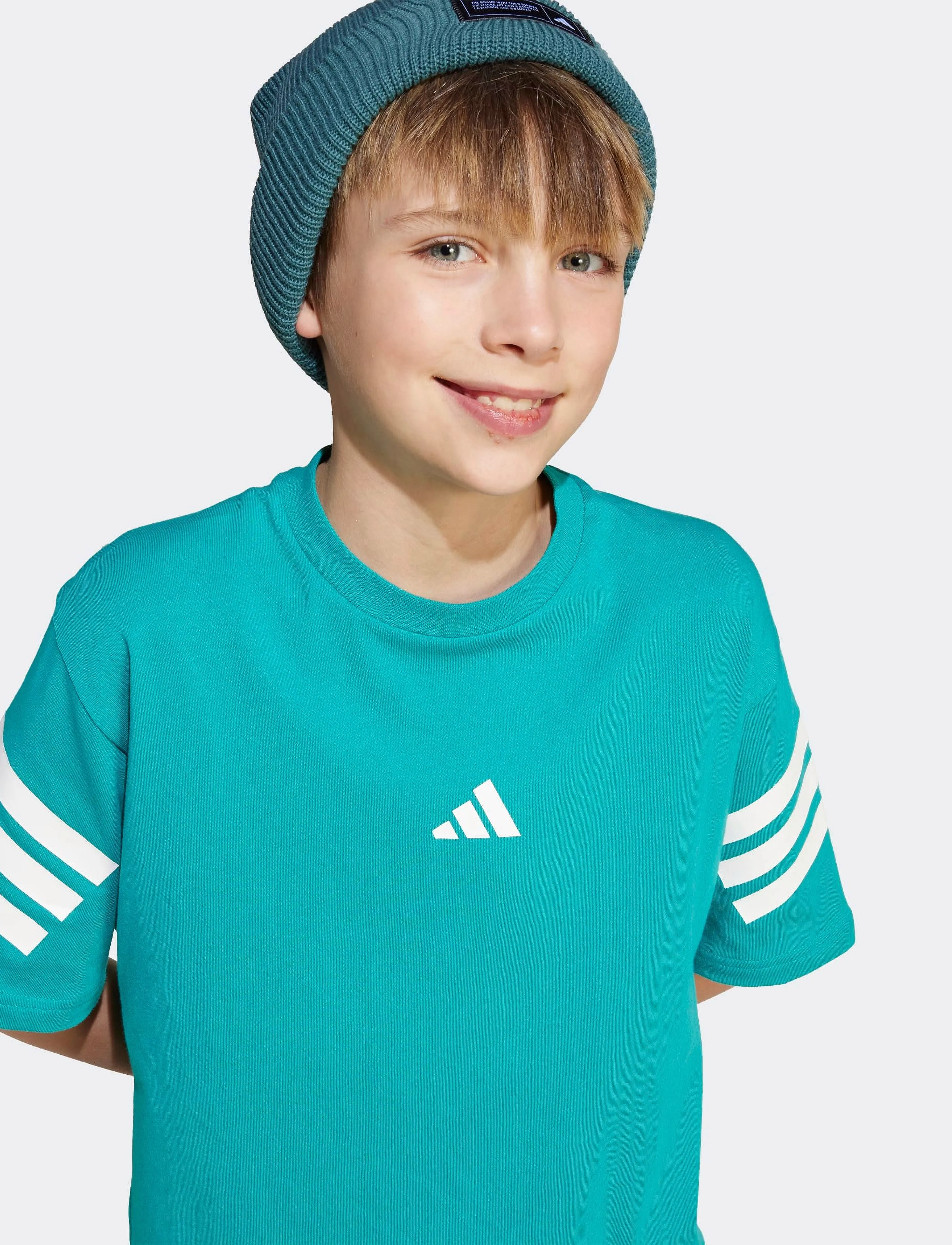 adidas Sportswear - J FI 3S T - t-shirts à manches courtes - purtea/white - 2